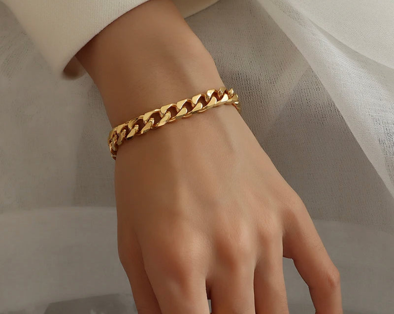 Magnetic Cuban Link Chain Bracelet