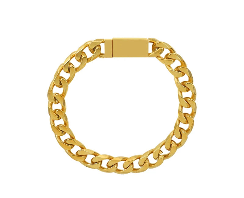 Magnetic Cuban Link Chain Bracelet